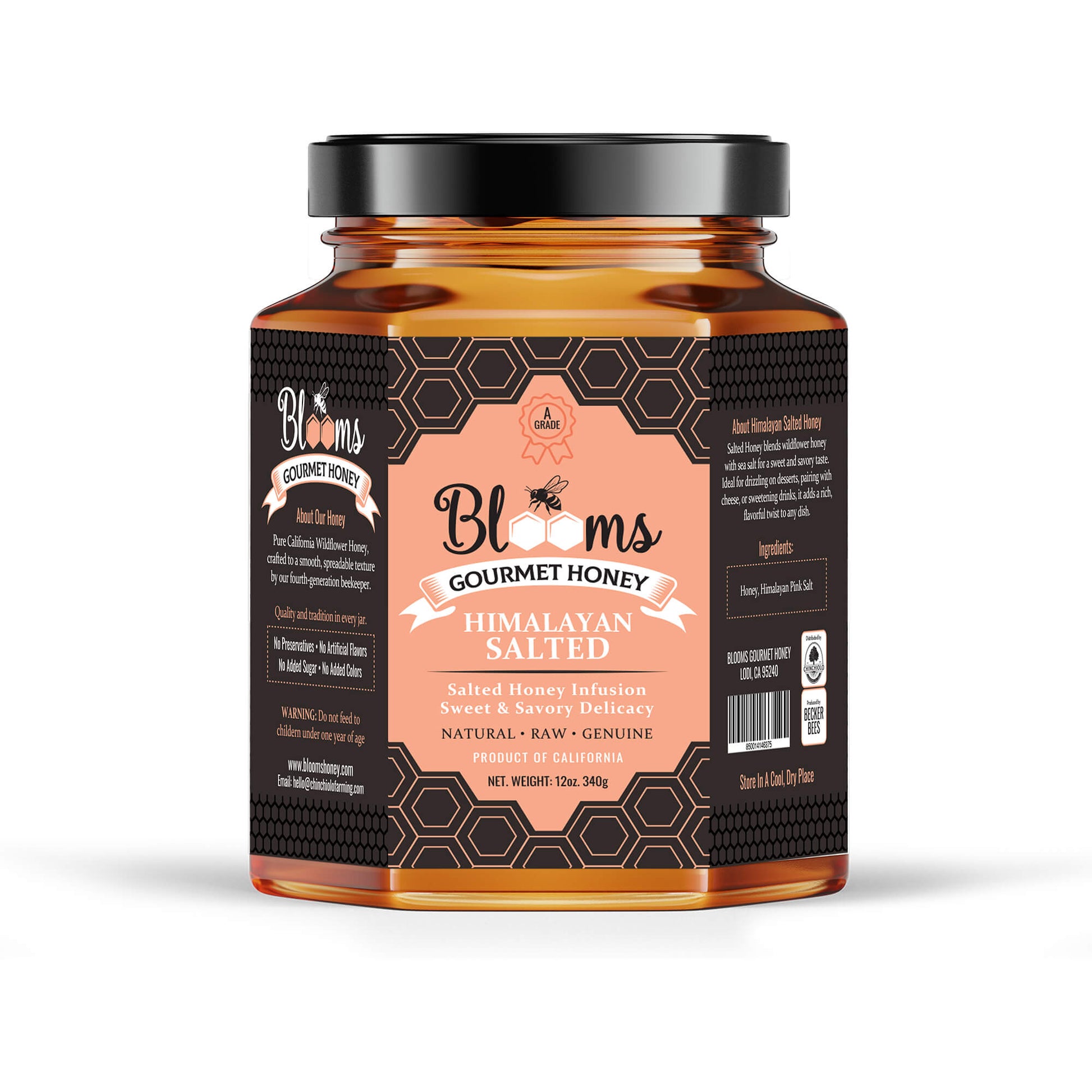 blooms gourmet honey - Himalayan Salted Honey Infusion