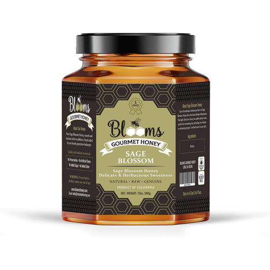 blooms gourmet honey - Sage Blossom Honey