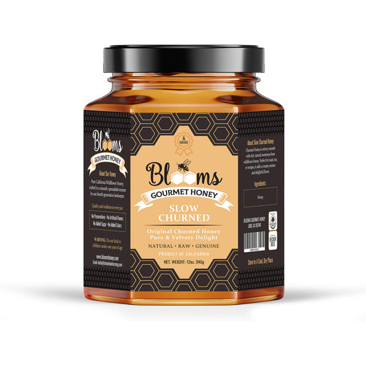 blooms gourmet honey - Slow Churned Honey